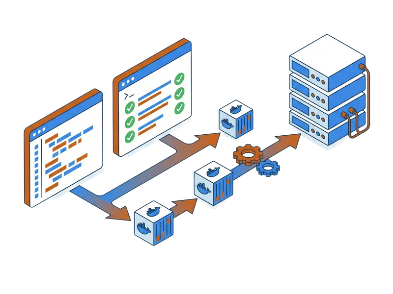 Development sandbox en CI/CD-pipeline op een VPS