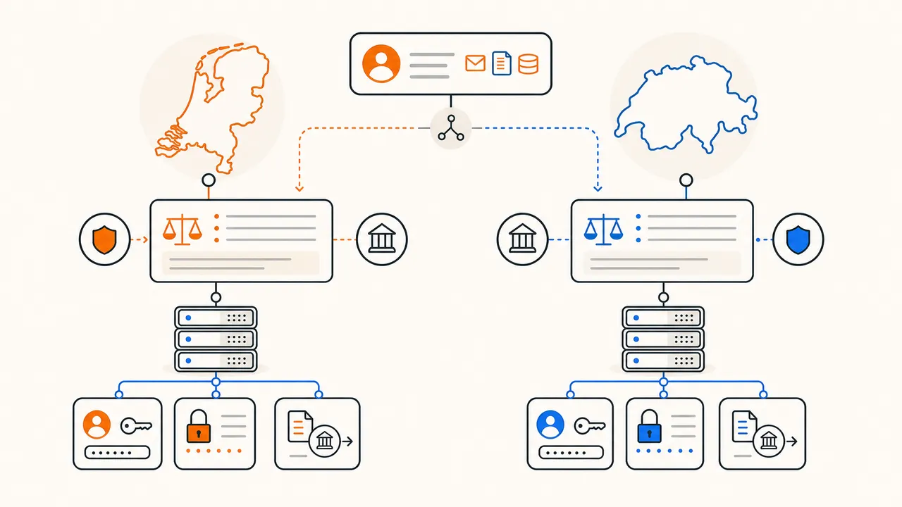 Niederlande vs. Schweiz beim Datenschutz – Welches Land ist besser für Hosting?