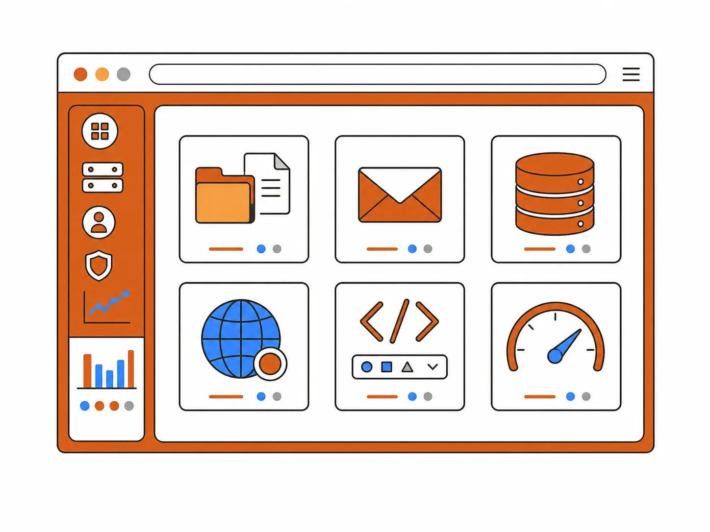 Dashboard in cPanel