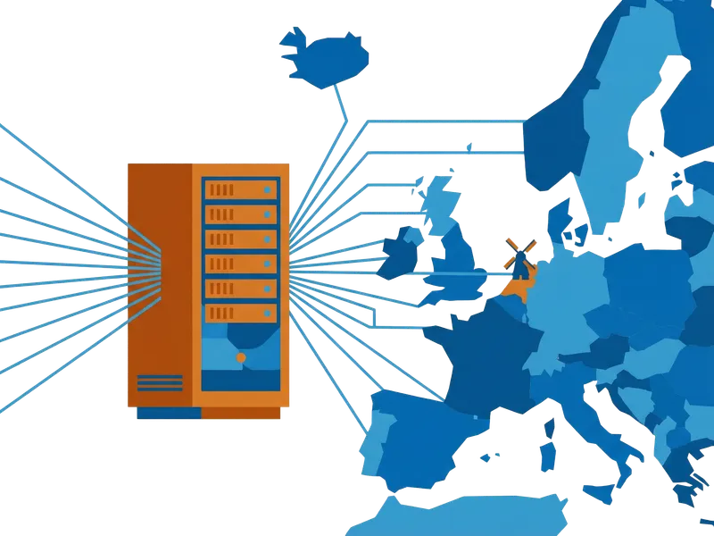 QDE Server-Infrastruktur in Amsterdam