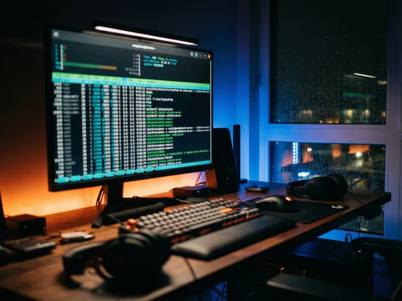 Server terminal met gameserverbeheer en configuratie